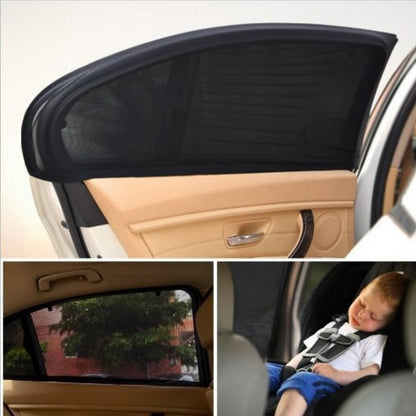 Cortinas de proteção de janela lateral para carro: 2 peças de tampa com proteção solar uv.